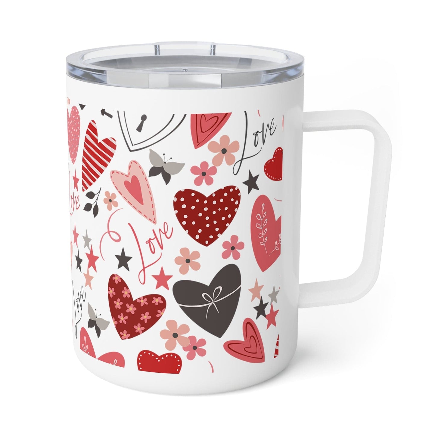 Happily In Love Insulated Coffee Mug, 10oz