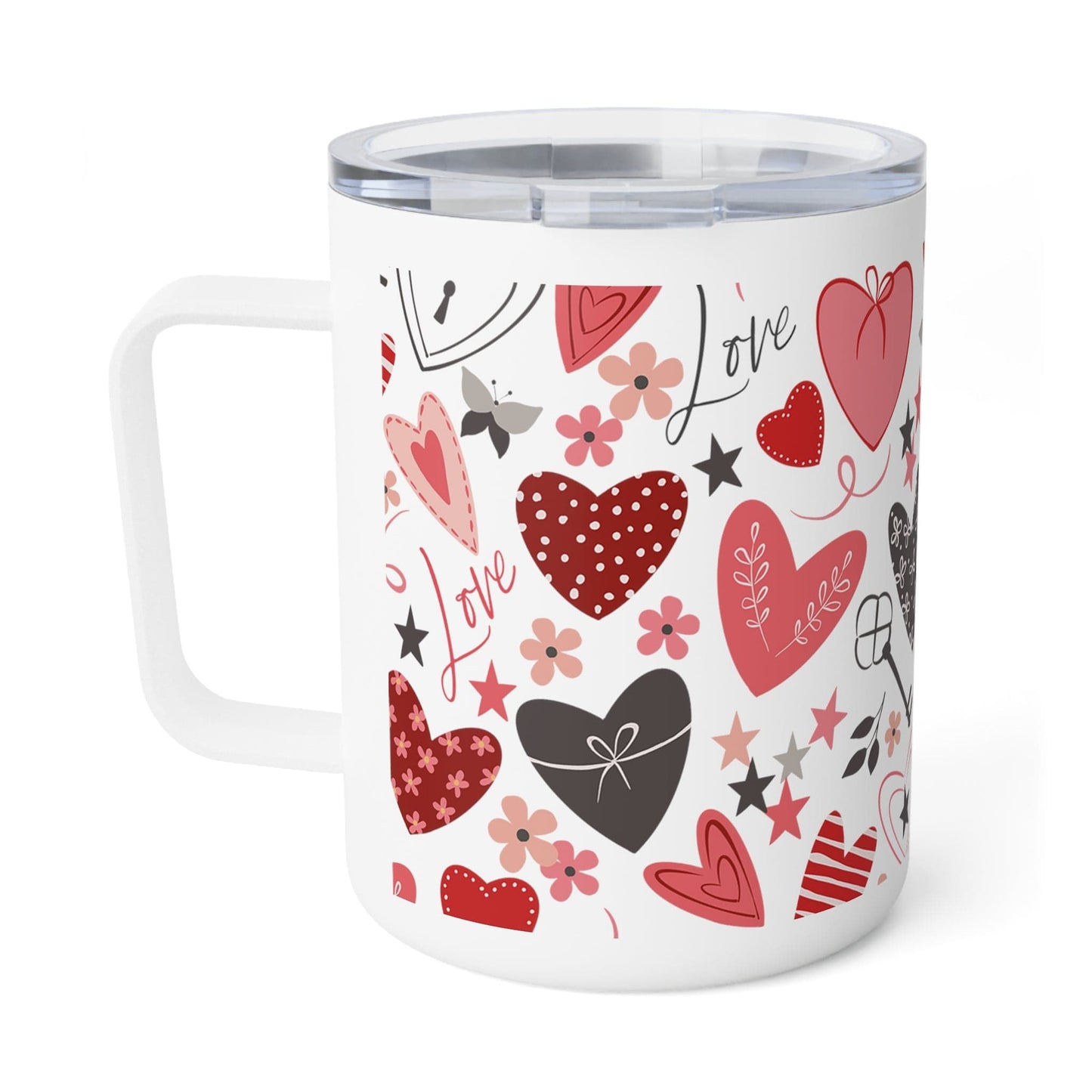 Happily In Love Insulated Coffee Mug, 10oz