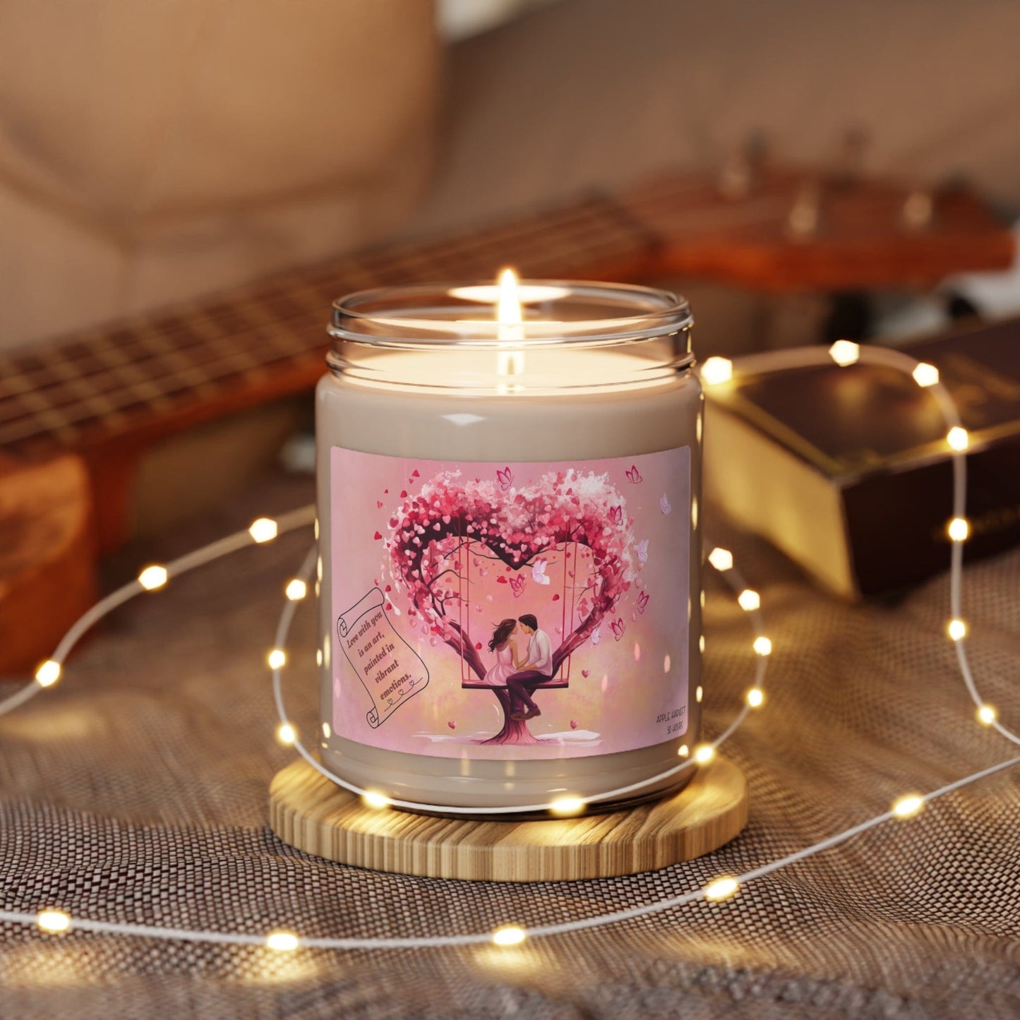 Say it with a Candle Scented Soy Candle for all Occasions - Valentine, Birthday