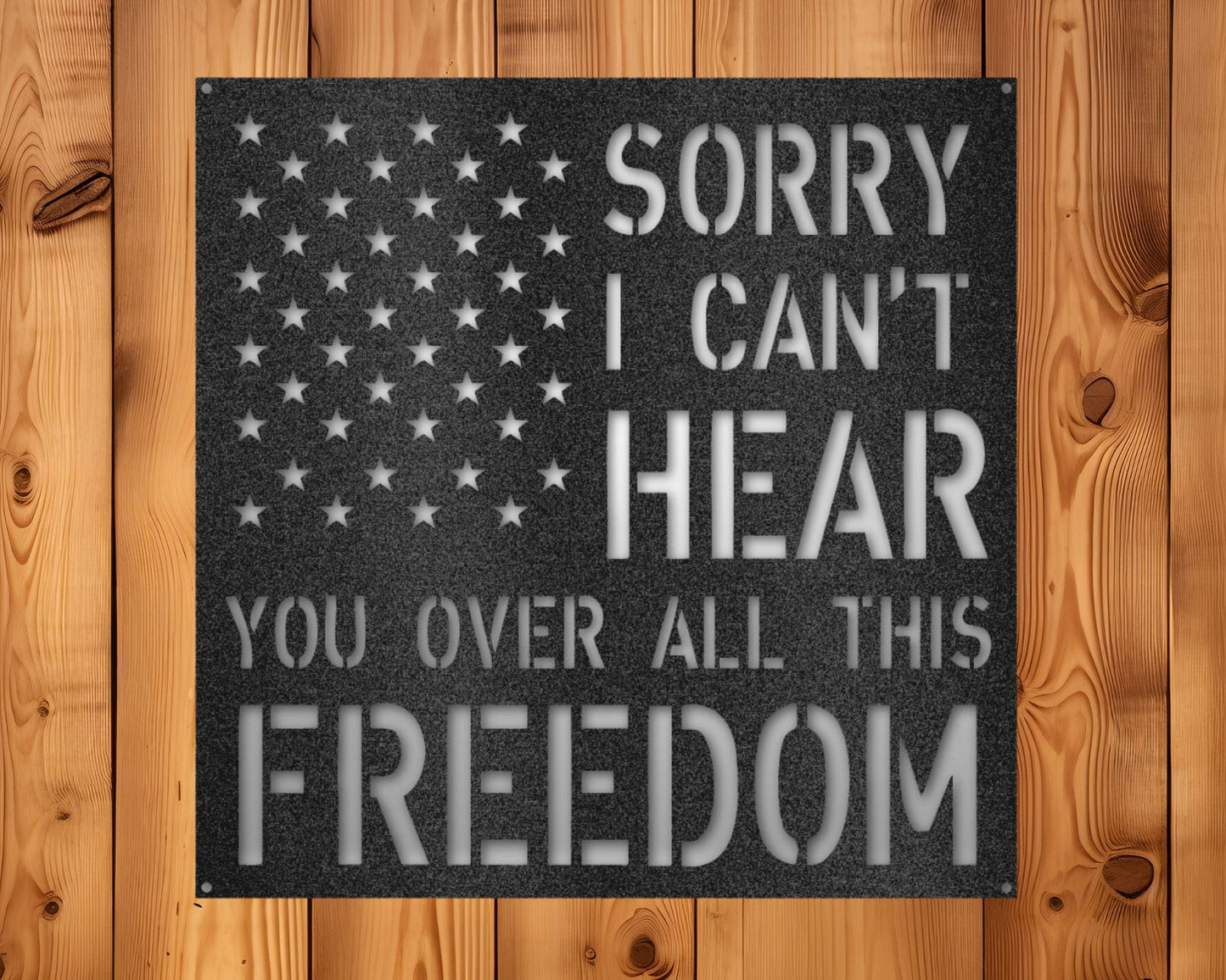 Patriotic This Freedom Metal Sign Wall Decoration Metal Art Wall Hangings Quote Wall Art Metal Sign Wall Sign Housewarming Gift