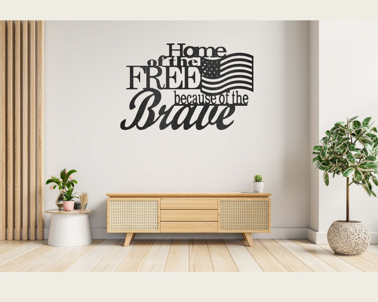 Home of the Free|Metal Sign| Metal Wall Decoration| Metal Art| Wall Hangings| Quote Wall Art| Metal Sign|Wall Sign| Housewarming Gift