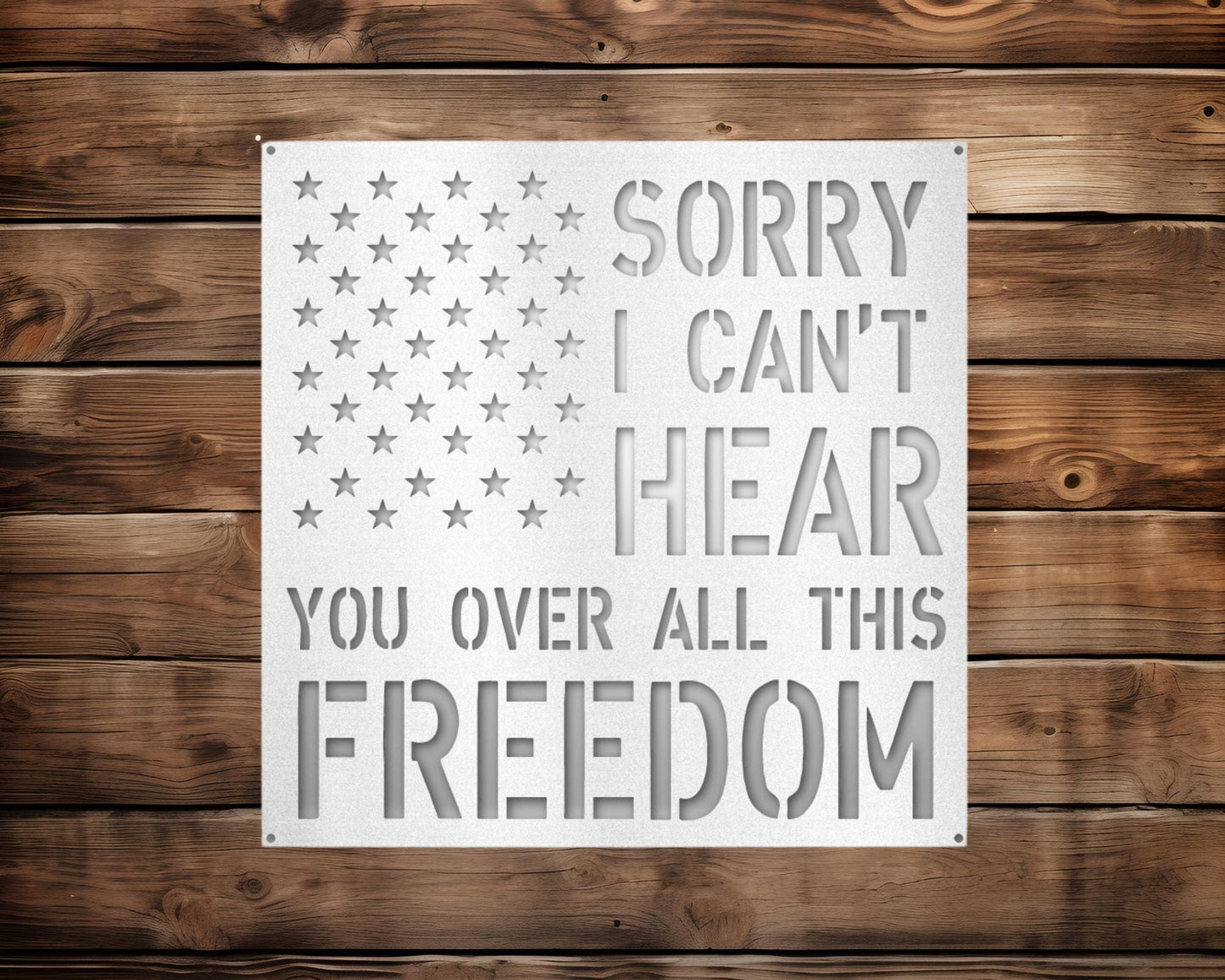 Patriotic This Freedom Metal Sign Wall Decoration Metal Art Wall Hangings Quote Wall Art Metal Sign Wall Sign Housewarming Gift