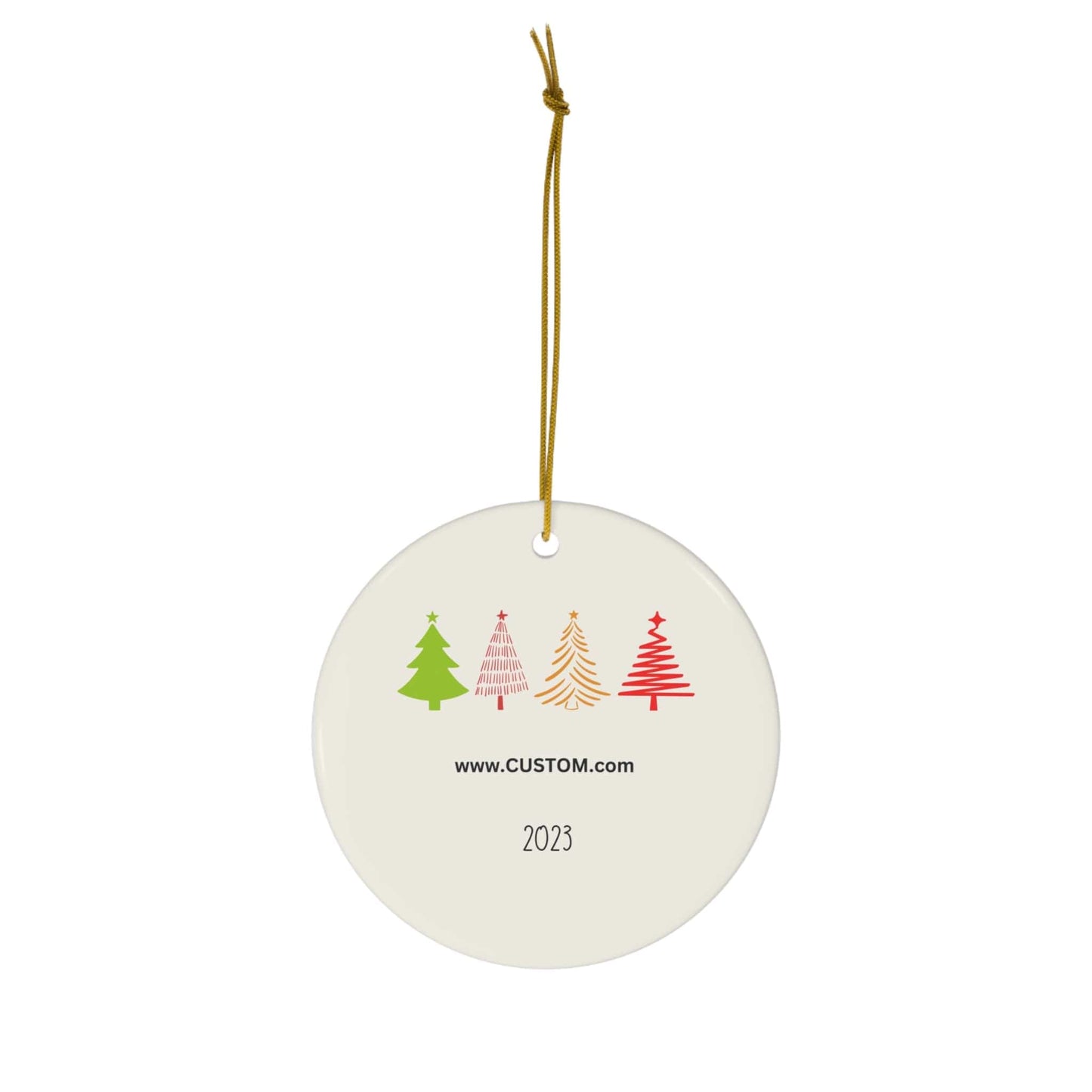 Ceramic Ornament, 1-Pack