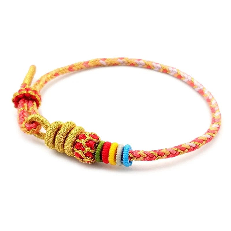 Women Fashion Exquisite Hand-knitted Multicolor Rope Bracelets