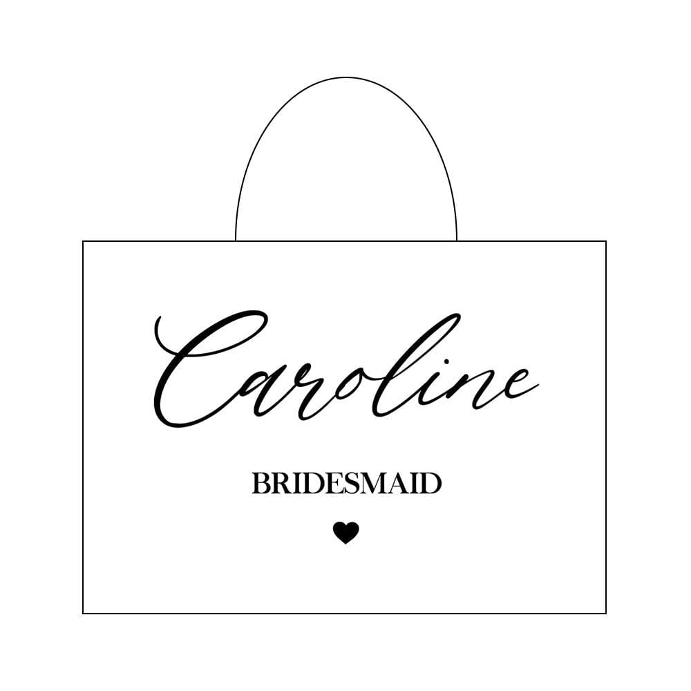 Personalized Bridesmaids Beach Jute Tote Bag, Custom Bridal Shower Party Wedding Gifts, Burlap Eco-Friendly Shopping Tote Bags