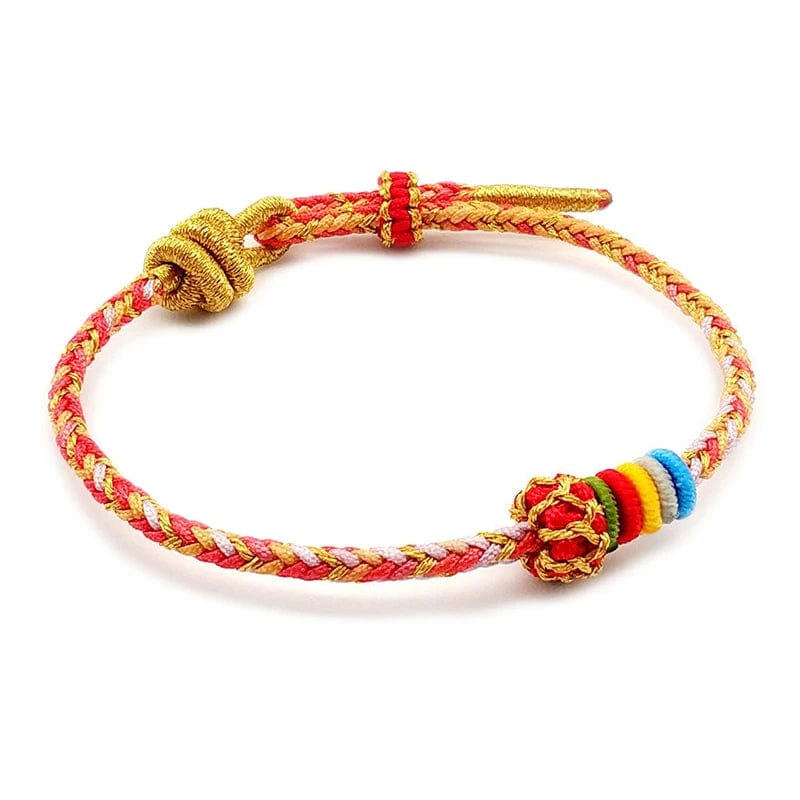 Women Fashion Exquisite Hand-knitted Multicolor Rope Bracelets