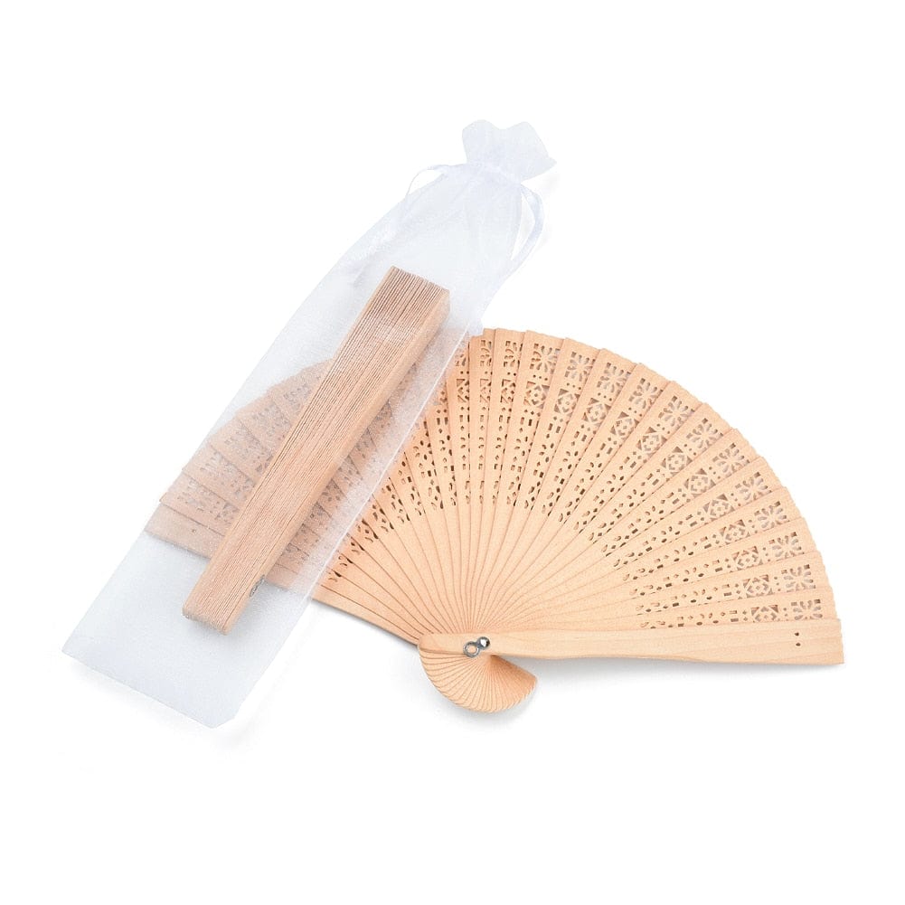 Personalized Engraved Wood Folding Hand Fan Wedding Personality Fans Birthday Customized Baby Party  Decor Gifts For Guest