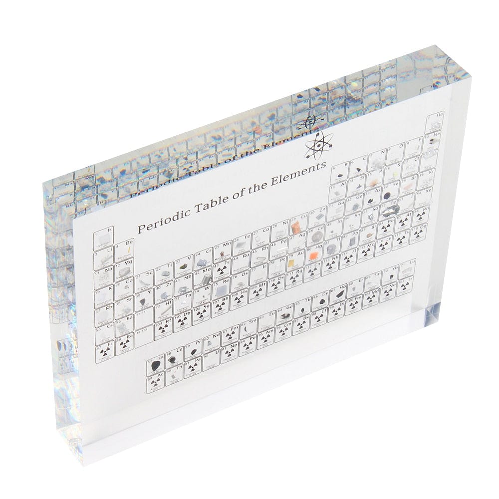 Real Chemical Elements Periodic Table Display With Elements Real Elements In Kids Teaching Birthday Teacher's Day Gifts