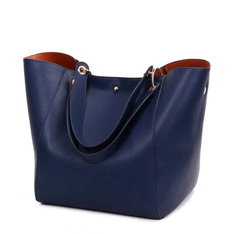 Women PU Leather Shoulder Bag Ladies Large Capacity Bag Female Composite Bag Classic Handbag