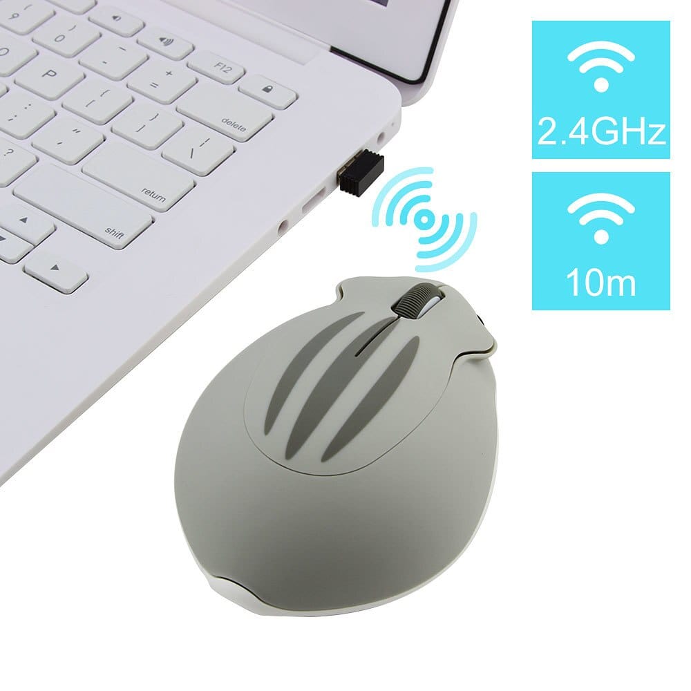 Wireless 2.4G Cute Mouse Hamster Designed Creative Mouse Ergonomic USB Optical Mini 1200 DPI Mini Mice Kid Gifts For PC Laptop