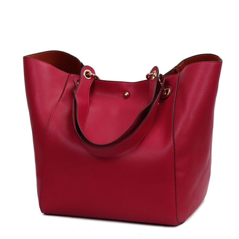 Women PU Leather Shoulder Bag Ladies Large Capacity Bag Female Composite Bag Classic Handbag