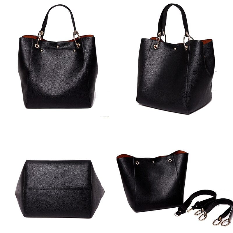 Women PU Leather Shoulder Bag Ladies Large Capacity Bag Female Composite Bag Classic Handbag