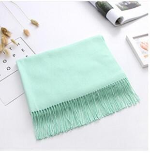 Women Solid Color Scarves With Tassel Lady Winter Autumn Long Scarf Warm Female Shawl Sale Men Scarf