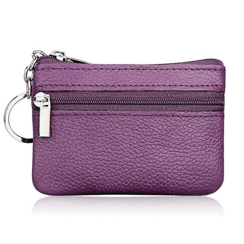 Fashion Leather Women Wallet Clutch One/Two Zip Female Short Small Coin Purse Brand New Design Soft Mini Card Cash Holder