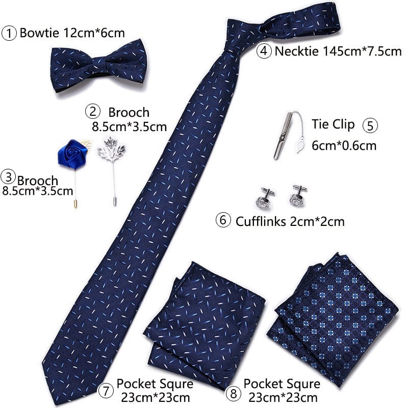 Gift Box Bowties Hanky Cufflinks Gift Box Set