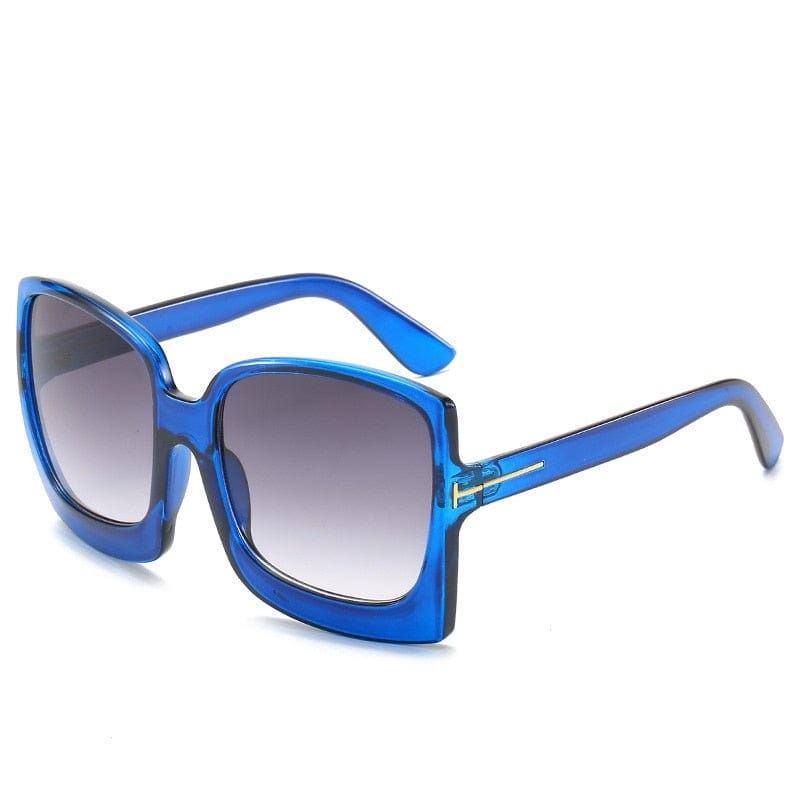 Oversized Women Sunglasses Big Frame Gradient Sun Glasses