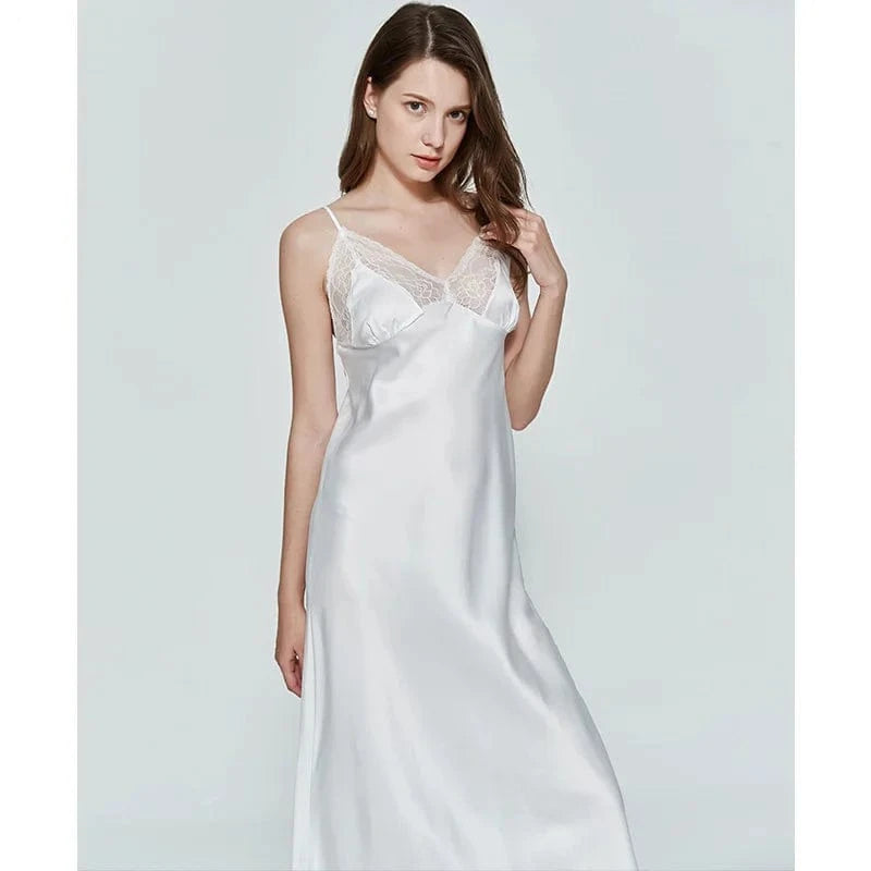 Women Bridal Long Night Dress Nightgown