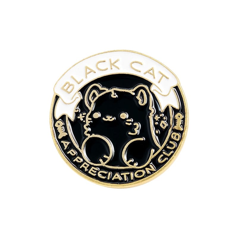 Cats Club Enamel Pin Cat Planet Moon Cafe Paw Badge Custom Kitten Brooches Lapel pin Jeans shirt Bag Cute Animal Jewelry Gift