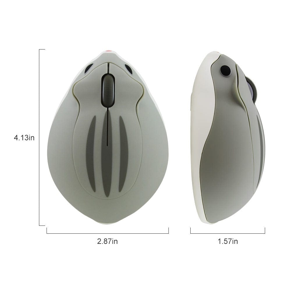 Wireless 2.4G Cute Mouse Hamster Designed Creative Mouse Ergonomic USB Optical Mini 1200 DPI Mini Mice Kid Gifts For PC Laptop