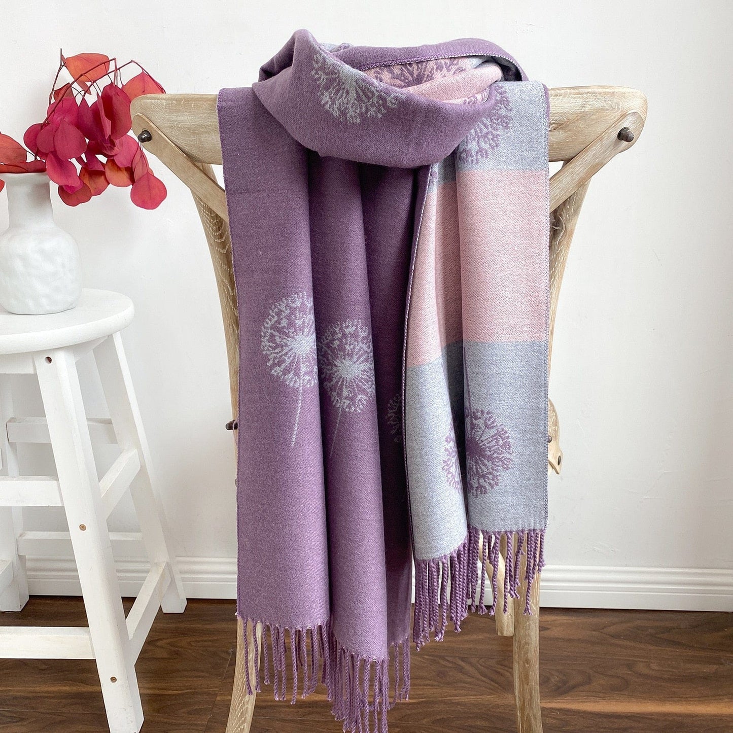 Pashmina Scarf Winter Women Pashmina Shawls Warm Blanket Wraps Female Foulard Bandana Brand