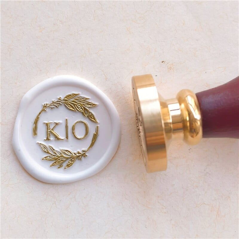 DIY customize double Name 2 initials personalized Letter stamp/Sealing Wax /wedding Wax Seal Stamp Custom invitations envelope