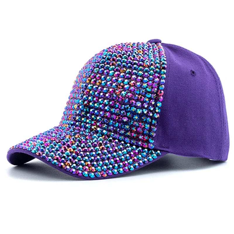 Women Diamond Baseball Cap