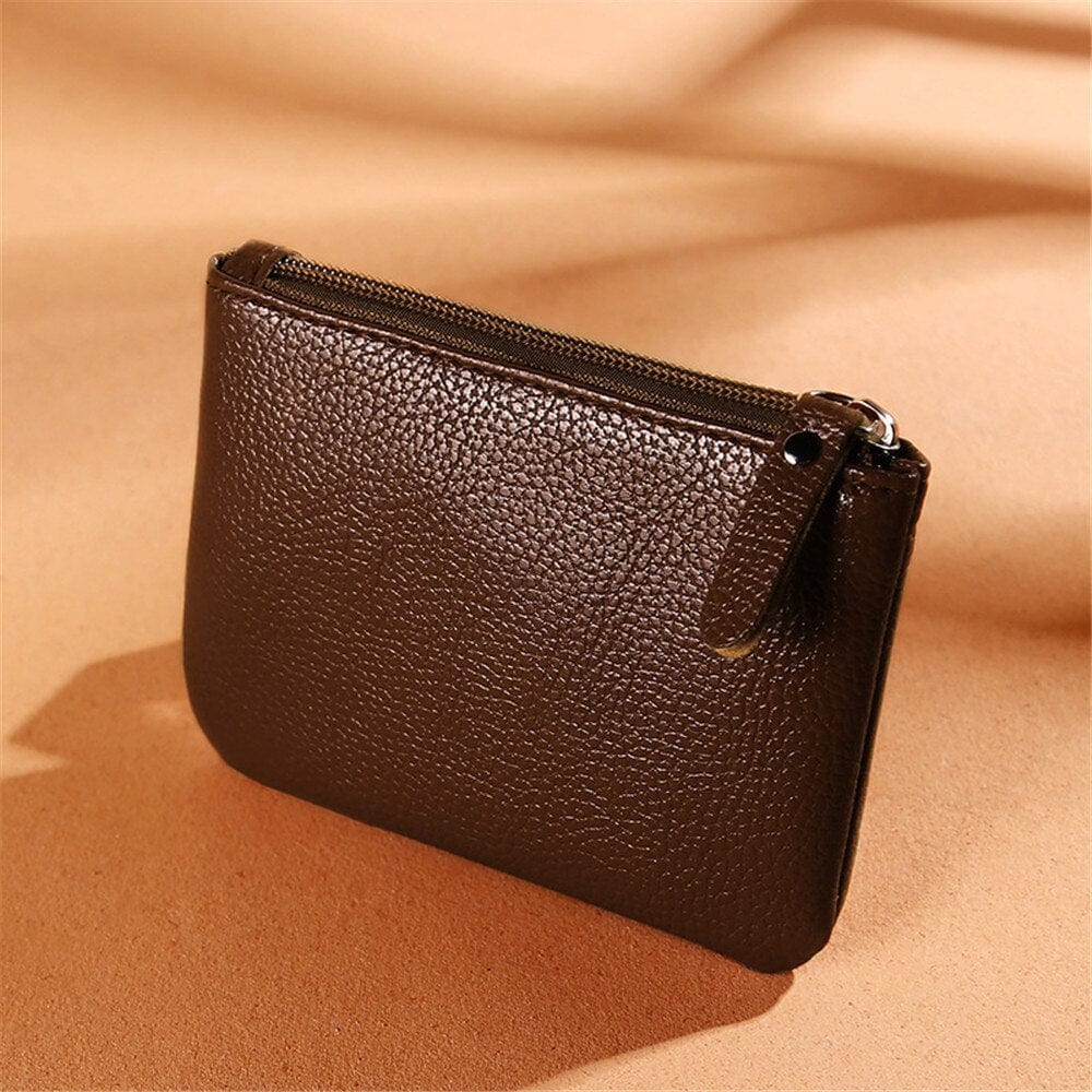 Women's Coin Purses PU Leather Zipper Pouch Change Purses Kids Coin Pocket Wallets Card Holder Card Holder Wallet For Girls