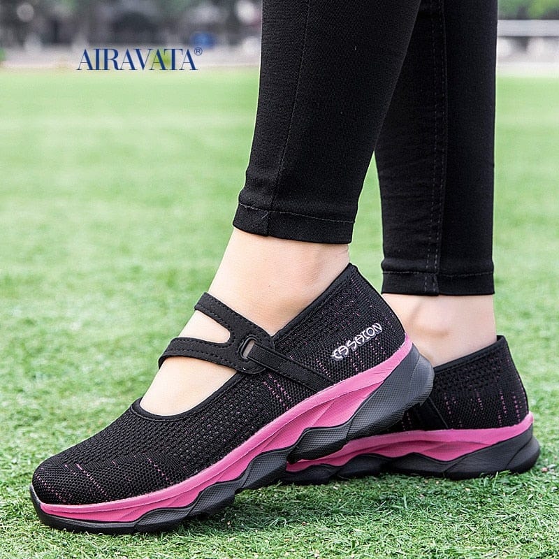 Sneakers Womens Casual Comfortable Breathable Walking Shoes Slip on Light Mom Flatform Boat Shoe Anti-slip Zapatillas Mujer