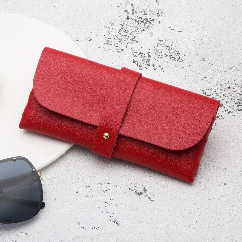 Personalized Handmade Glasses Case Wedding Bridesmaid Gifts Custom Soft Leather Case Honeymoon Birthday Bride to be Travel Gifts