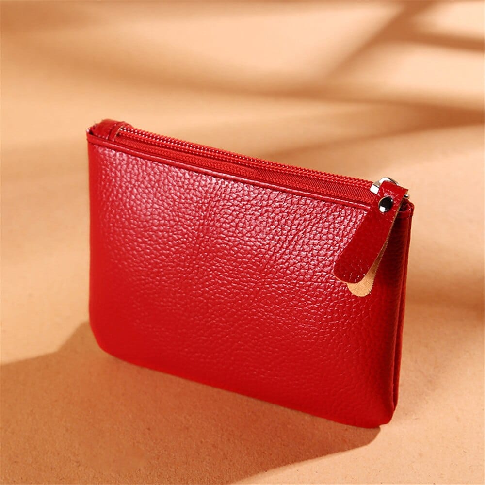 Women's Coin Purses PU Leather Zipper Pouch Change Purses Kids Coin Pocket Wallets Card Holder Card Holder Wallet For Girls