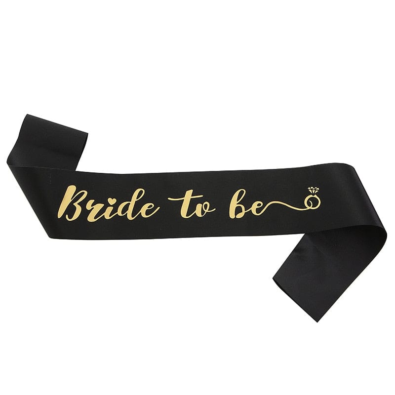 Bride To Be Sash Wedding Decoration Bridal Shower Team Bride To Be Satin Sash Bachelorette Party Hen Party Decoration Supplies