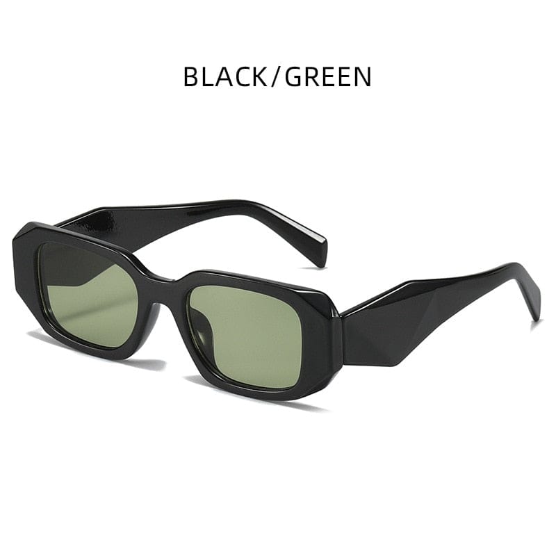 New Square Sunglasses Woman Fashion Black Small Frame Eyeglasses Vintage Sun Glasses Female Shades Gradient