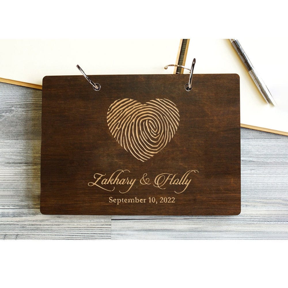 Personalised Wedding Guest A4 Style Book