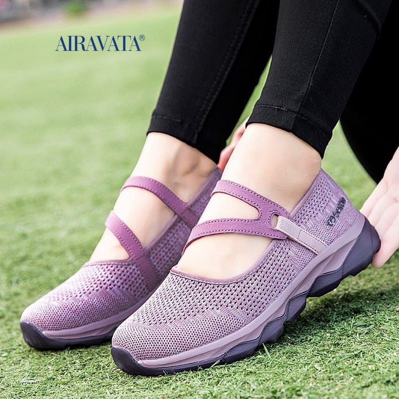 Sneakers Womens Casual Comfortable Breathable Walking Shoes Slip on Light Mom Flatform Boat Shoe Anti-slip Zapatillas Mujer