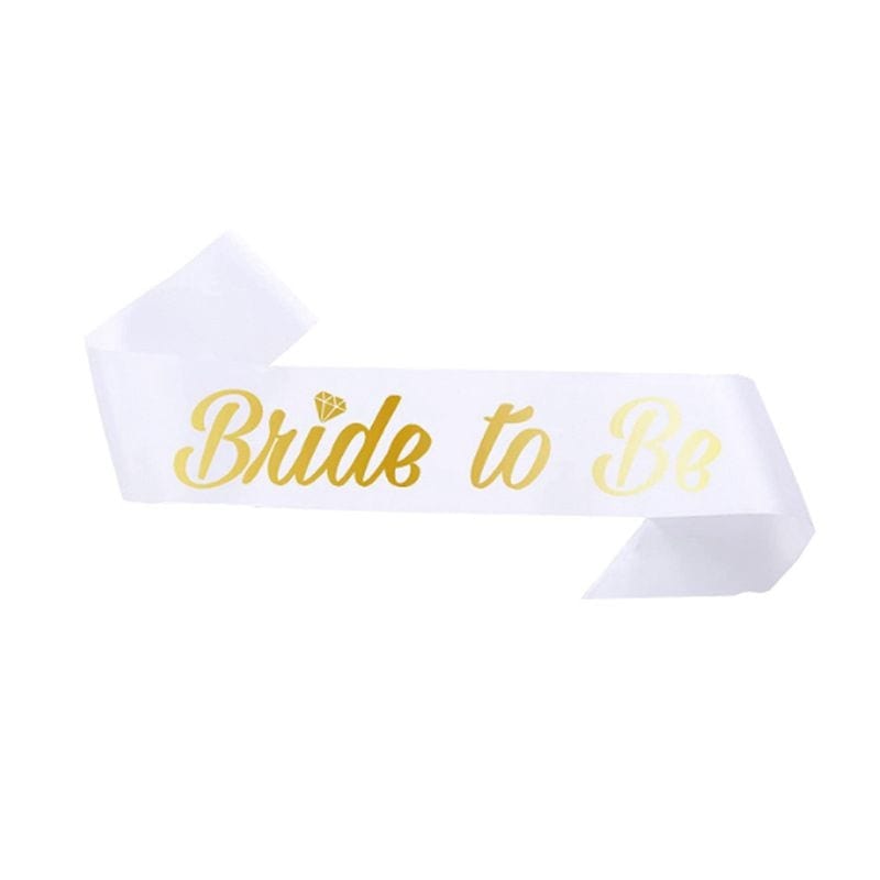 Bride To Be Sash Wedding Decoration Bridal Shower Team Bride To Be Satin Sash Bachelorette Party Hen Party Decoration Supplies