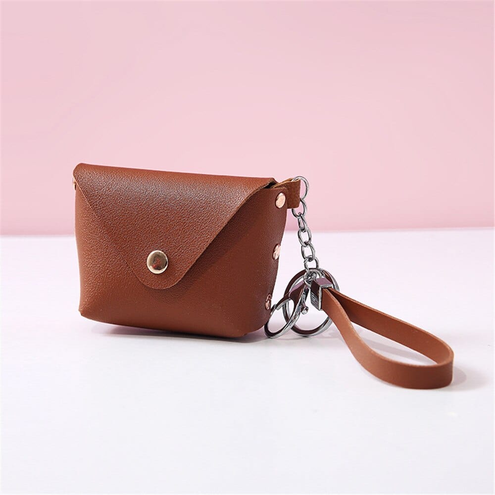 Women's Coin Purses PU Leather Zipper Pouch Change Purses Kids Coin Pocket Wallets Card Holder Card Holder Wallet For Girls