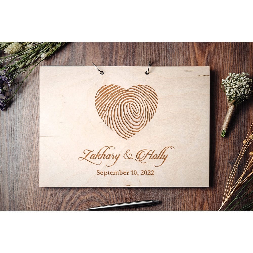 Personalised Wedding Guest A4 Style Book