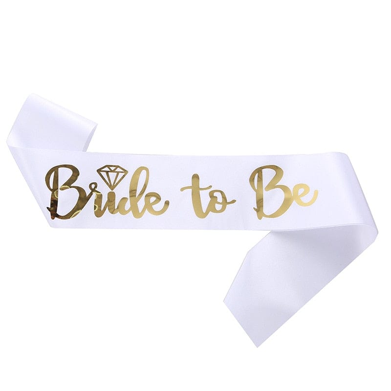 Bride To Be Sash Wedding Decoration Bridal Shower Team Bride To Be Satin Sash Bachelorette Party Hen Party Decoration Supplies