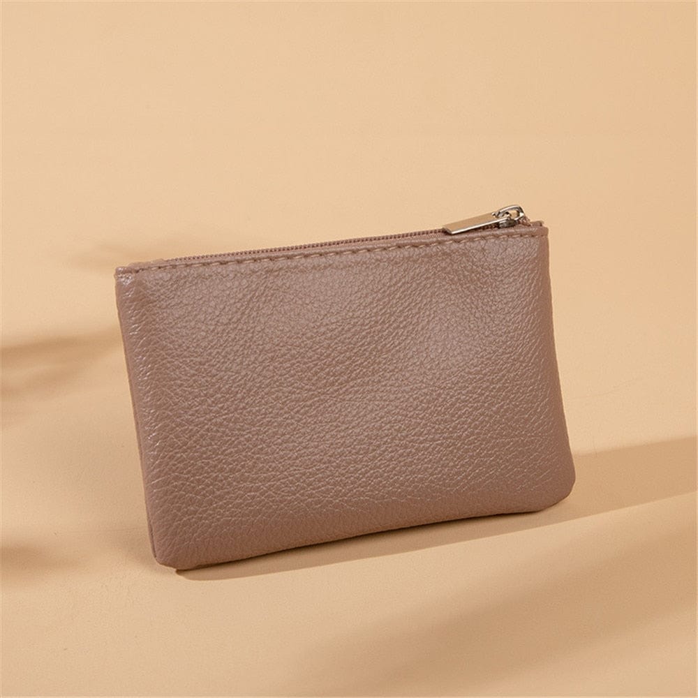 Women's Coin Purses PU Leather Zipper Pouch Change Purses Kids Coin Pocket Wallets Card Holder Card Holder Wallet For Girls