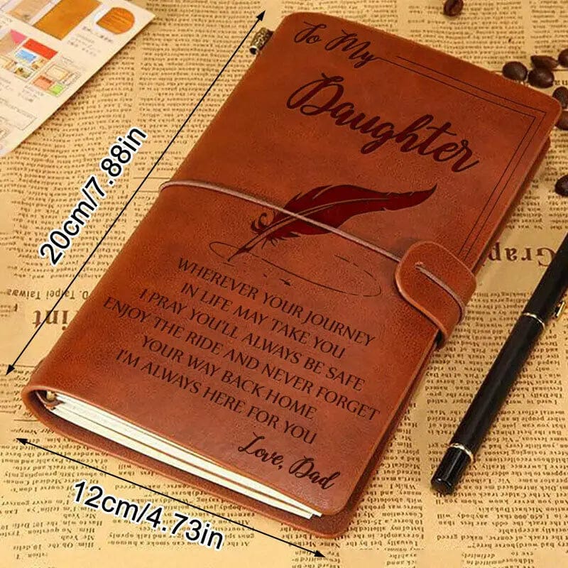 Handmade Leather Journal Note Book Retro Notebook