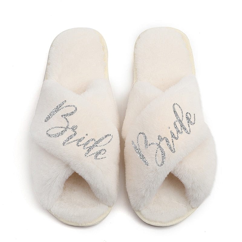 Personalize Custom Slipper Bride Slippers Hen Party Favor Bride Bridesmaid Slippers Set Woman Wedding Slipper Bride Team