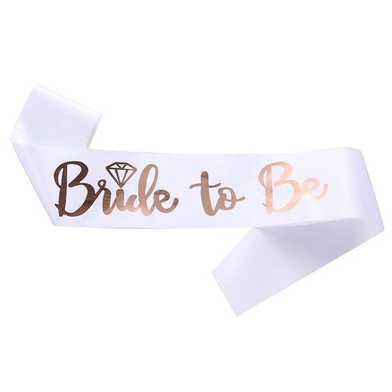 Bride To Be Sash Wedding Decoration Bridal Shower Team Bride To Be Satin Sash Bachelorette Party Hen Party Decoration Supplies