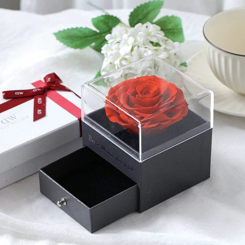 Christmas Gifts For Girlfriend 100 Languages I Love You Projection Necklace With Rose Gift Box 2023 Fashion Romantic Jewelry