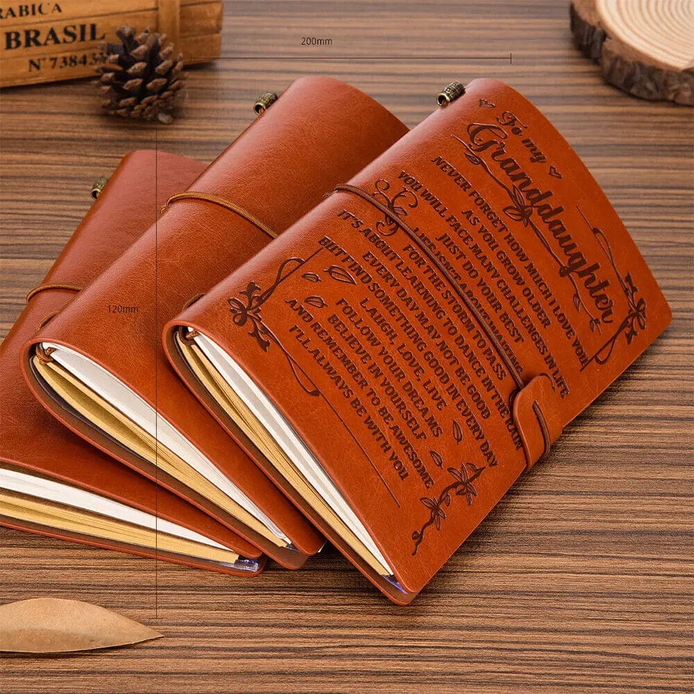 Handmade Leather Journal Note Book Retro Notebook