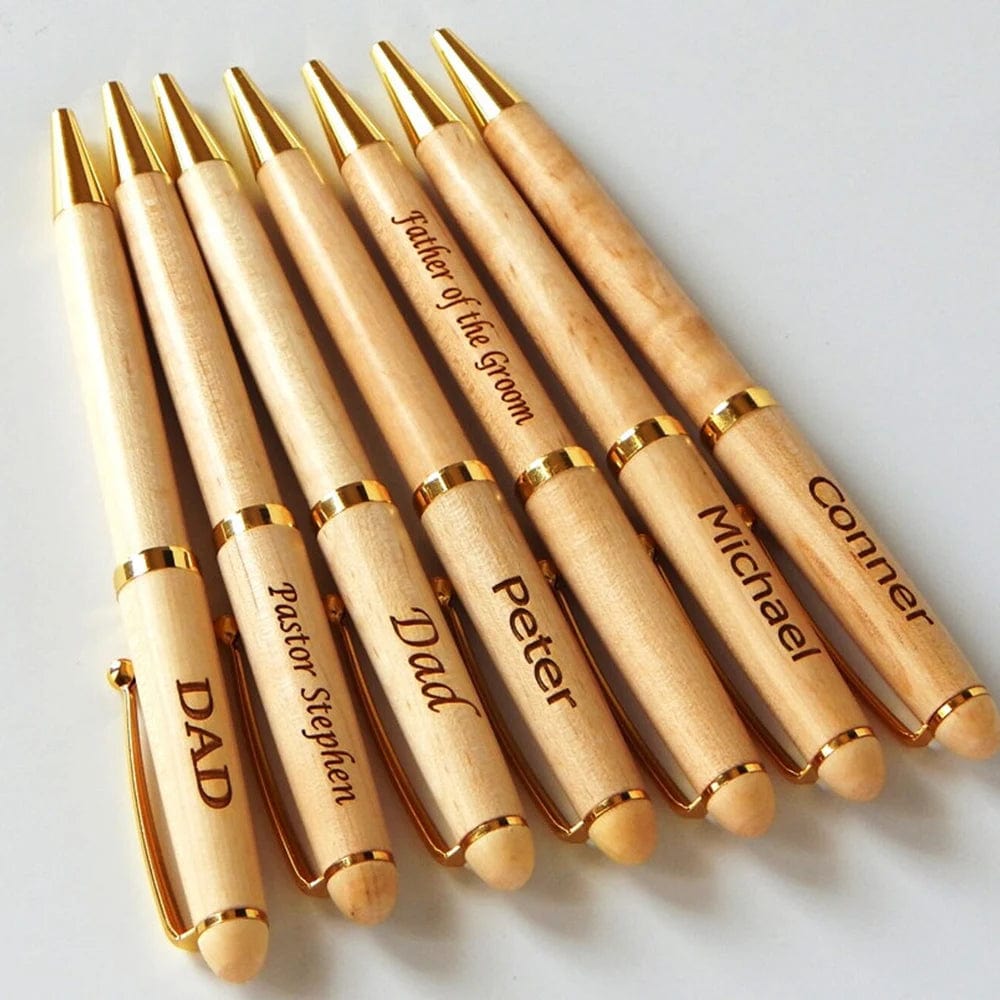 Personalized Custom Maple Wood Pen