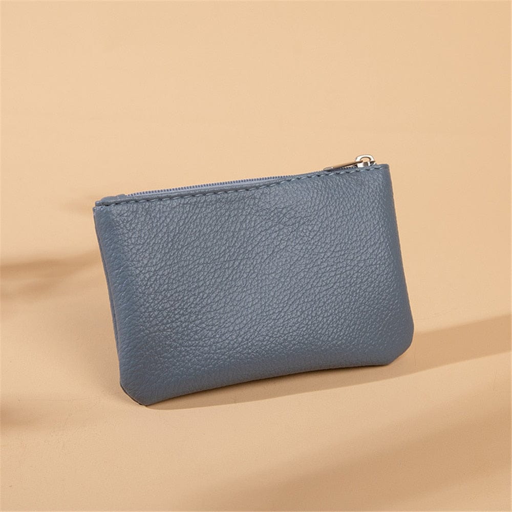 Women's Coin Purses PU Leather Zipper Pouch Change Purses Kids Coin Pocket Wallets Card Holder Card Holder Wallet For Girls