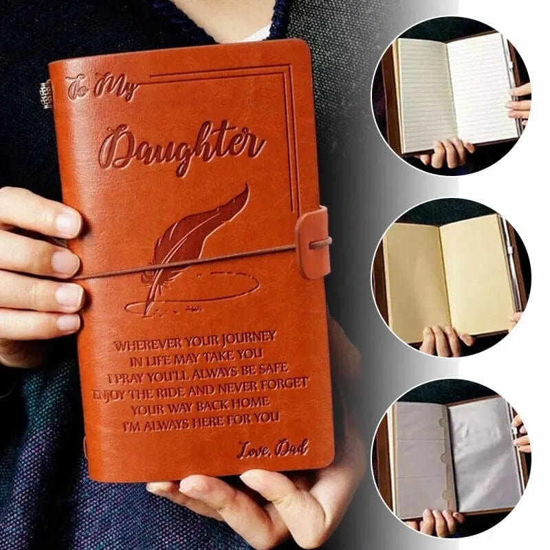 Handmade Leather Journal Note Book Retro Notebook