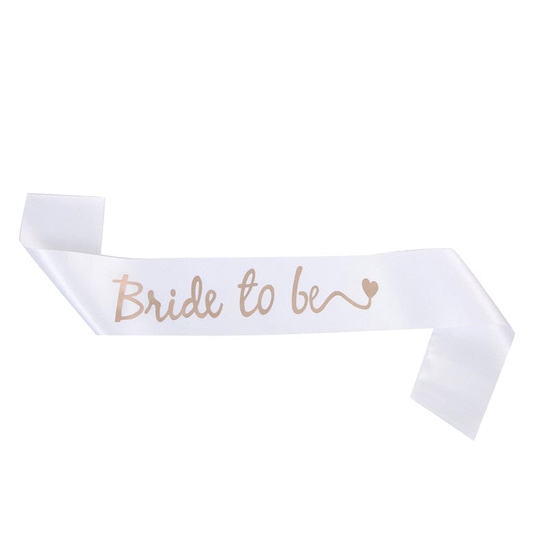 Bride To Be Sash Wedding Decoration Bridal Shower Team Bride To Be Satin Sash Bachelorette Party Hen Party Decoration Supplies