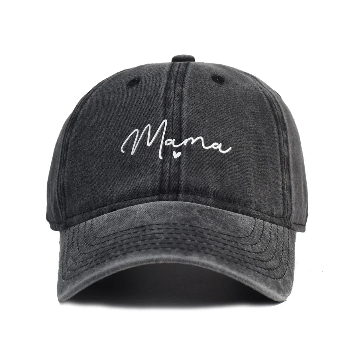 Women Vintage Mama Embroidered Adjustable Snapback Baseball Cap