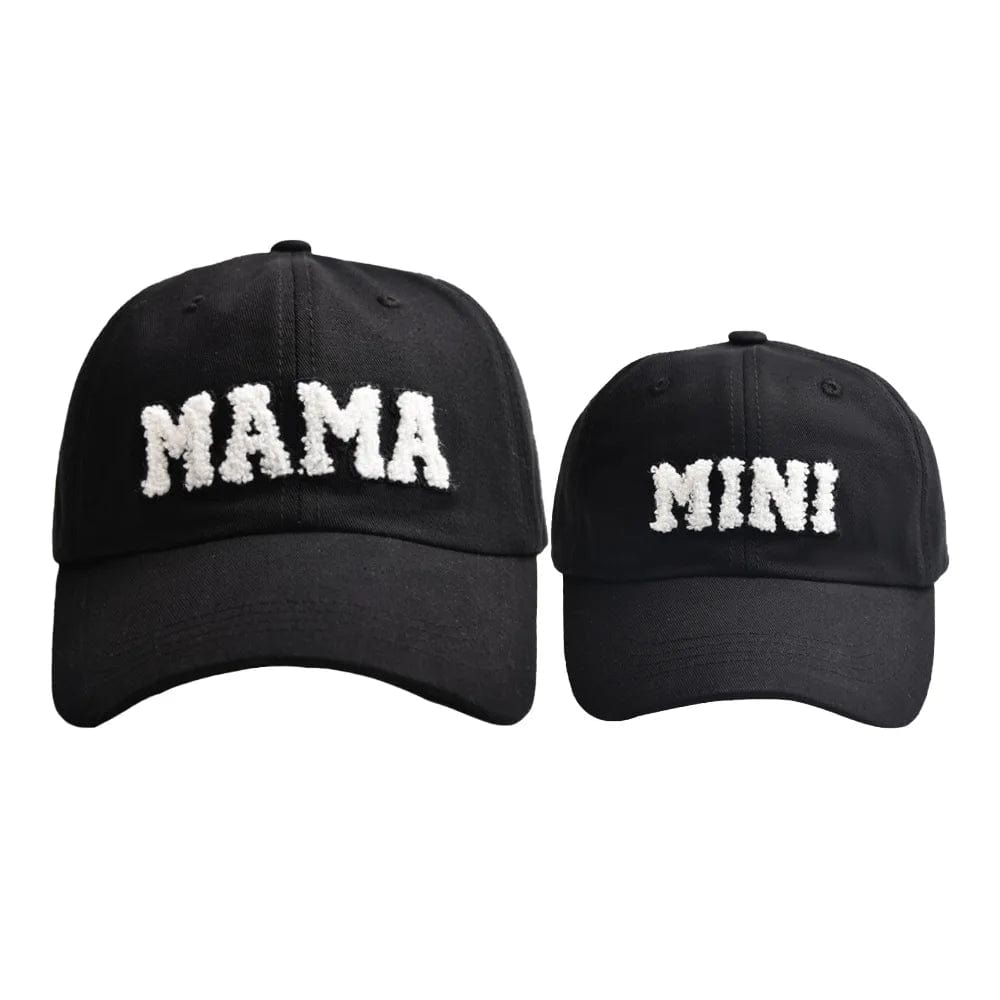 Women Mama and Kids Baseball Cap Set